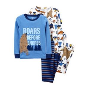Carter's 100% Cotton Snug Fit 4 piece Pajamas